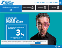 Tablet Screenshot of gruporobledo.com